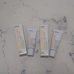 2 Goop Beauty GoopGlow Cloudberry Exfoliating Jelly Cleanser Mini Size .17 oz